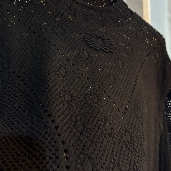 WHBM Stretch Mesh Blouse - Picture 4 of 5